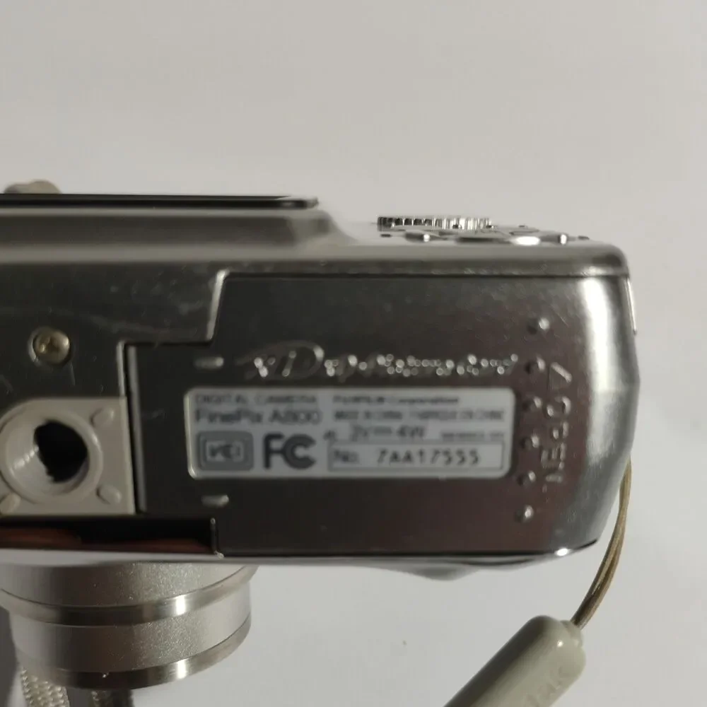 FUJIFILM FinePix A800 8.3MP Digital Camera AA Battery Compatible Excellent